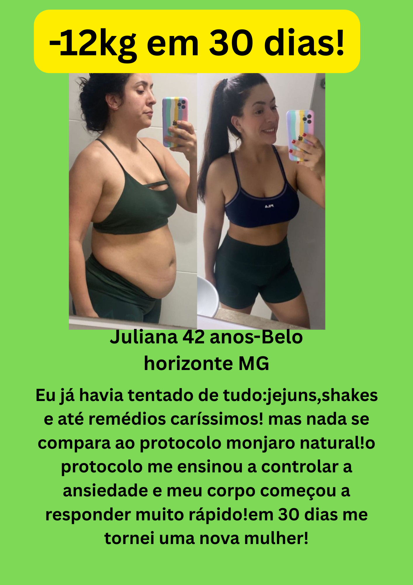 -12kg em 30 dias!